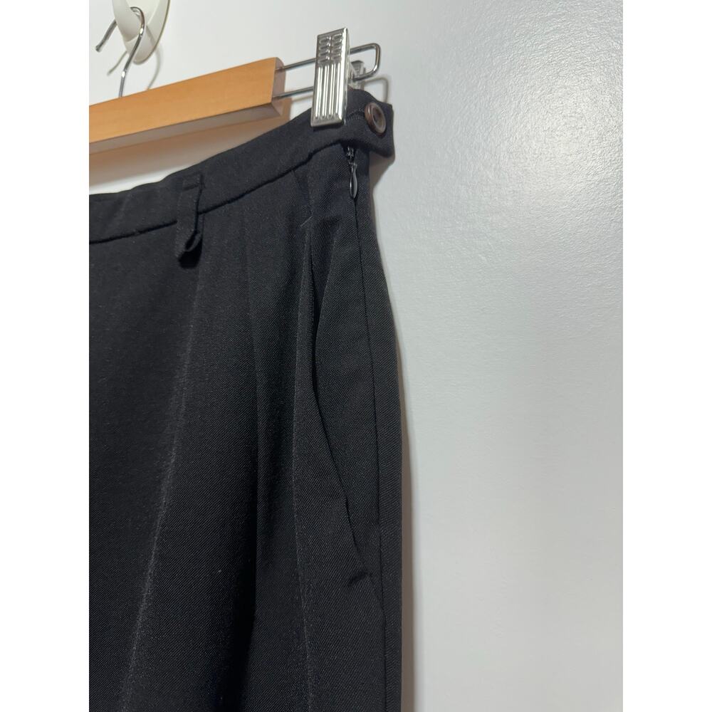 Jil Sander Black Wool High Rise Stirrup Pants Size IT 38 US 2 Made in Italy - Picture 5 of 11